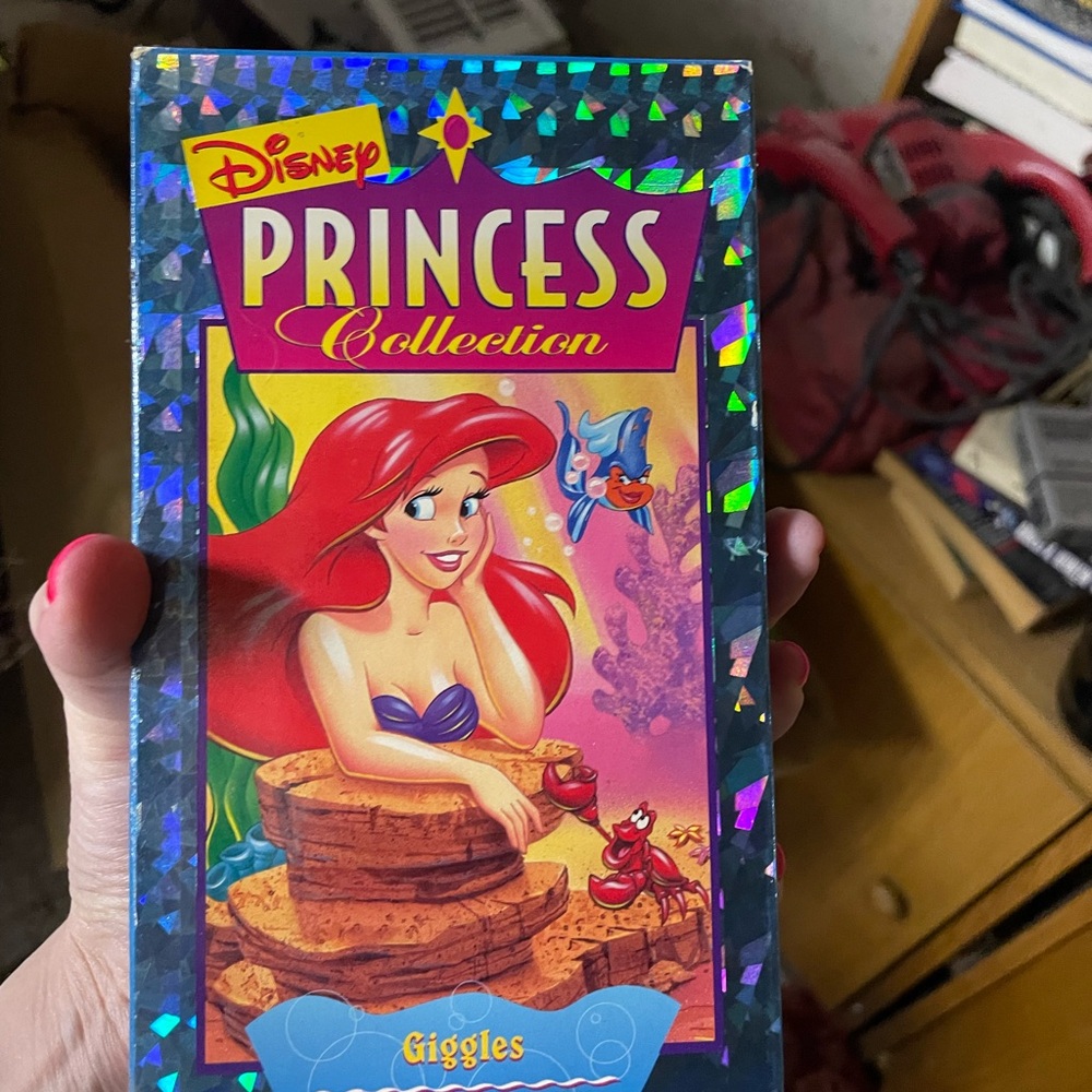 Vintage 90s Disney Princess Collection Ariel’s songs & stories VHS giggles